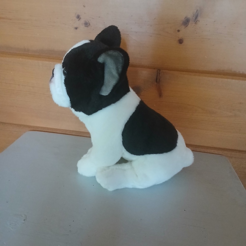 Realistic French Bulldog Puppy Plush 11" Stuffed Animal Dog Soft Toy 2022 D32 - Picture 4 of 5